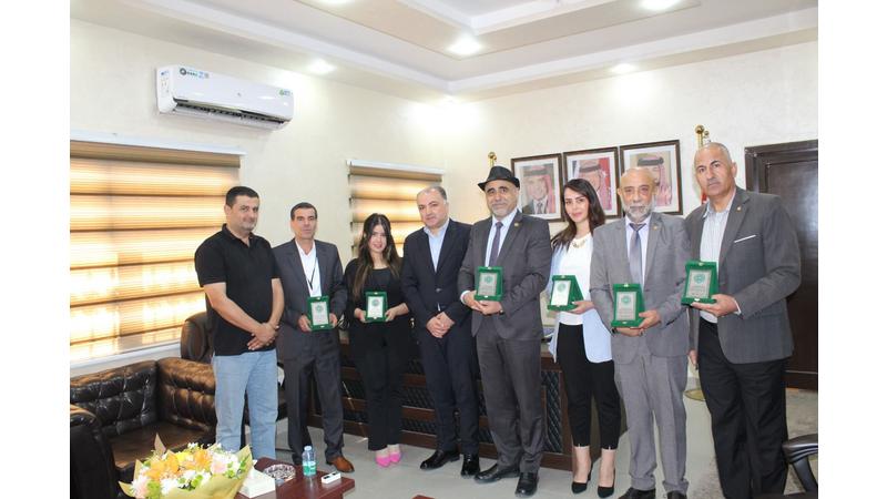 Read more about the article العميد وريكات يلتقي وفد الجمعية الاردنية لمكافحة المخدرات
