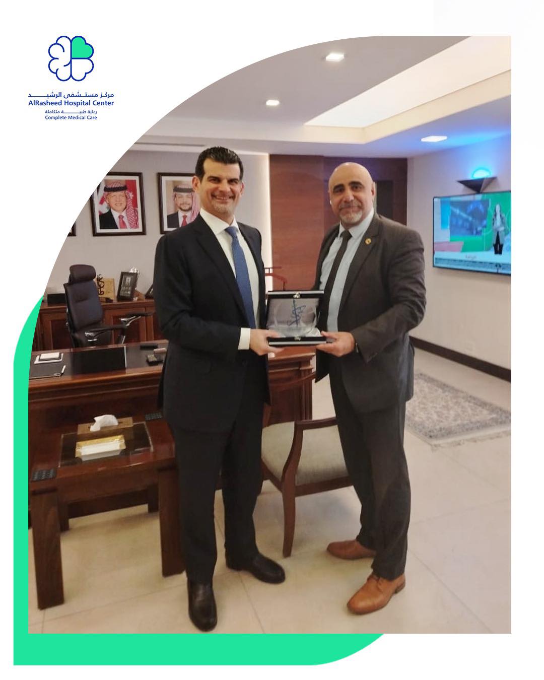 Read more about the article “مستشفى الرشيد” و “الجمعية الأردنية لمكافحة المخدرات” يبحثان تعزيز الشراكات